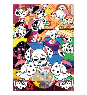 NessiWorld 101 Dalmatian 50 Parça Puzzle