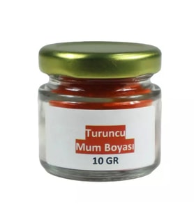 Mum Boyası Turuncu 10 Gr