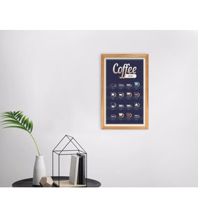 BK Home Coffee Tasarımlı Dekoratif Retro Ahşap Tablo-24