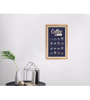 BK Home Coffee Tasarımlı Dekoratif Retro Ahşap Tablo-24