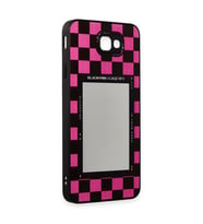 Northcity Samsung Galaxy J7 Prime ile Uyumlu Mirror Desenli Kılıf - Parlak Arka Yüzeyli Kapak