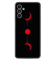 Samsung A23 A31 A32 A50 A51 A52 A53 A70 Kılıf Desenli Silikon Red Moon 1710