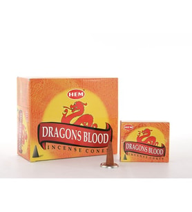 Periboia Dragons Blood Aromalı Konik Tütsü (Çok Renkli)