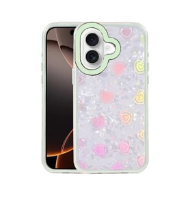 İphone 16 Lumi Desenli Kapak - Yeşil