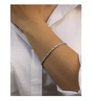Gökdeniz 925 Gümüş Hediyelik Kadın Özel Gün Hediyesi Bileklik 
