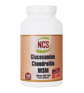 Ncs Glukozamin Chondroitin MSM Kollajen Turmeric 180 Tablet