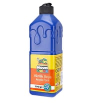 Nova Color Akrilik Boya 500ml Mavi - 3 adet (Çok Renkli)