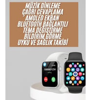 1.83 İnç Akıllı Saat Android ve İOS Uyumlu Çağrı Cevaplayabilen Adımsayar GPS Takibi
