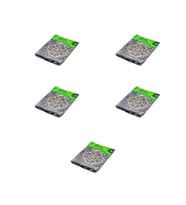 Arma Baskılı Mini Blok Poşet Torba - No : 2 - 25x37 Cm. - Siyah - 100 Adetlik 5 Paket
