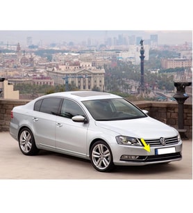VW Passat B7 2011-2014 Ön Tampon Çeki Demiri Kapağı 3AA807155