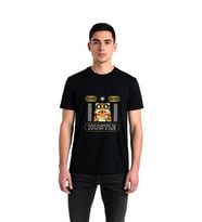 Hustle Motivasyon Tiger Stili Baskılı Erkek Tişört