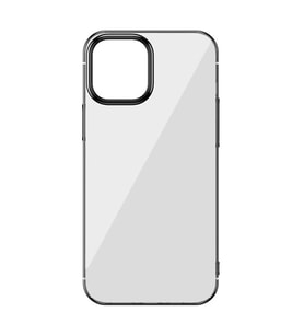 Baseus Glitter İPhone 12 Pro Max Şeffaf Lüx Silikon Kılıf Soft TPU Kılıf-(577 - HUOBPS7343-5