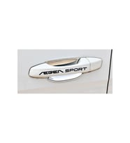 Fiat Egea Sport İçin Uyumlu Aksesuar Kapı Kolu Sticker Set 8 Adet 10*1,5 Cm