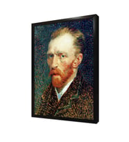 Vincent Van Gogh Portesi Çerçeveli Mdf Tablo