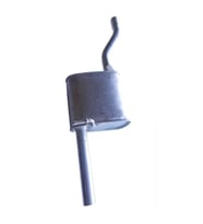 Ford Focus 1.6 Uyumlu Arka Susturucu Sw Egzoz 98-04