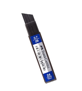 Faber Castel 2b 0.7 Mm 24 Kalem Ucu 60 Mm 3 Adet