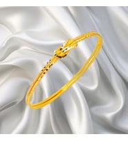 22 Ayar Kristal Model Aşk Düğümü Bilezik 15 Gr