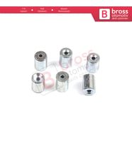 BCR013 Cam Kriko Kablo Halat Uç Pimi Tutma Perçini 6x8/1.7 mm 100 Adet