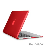 Speck SmartShell Macbook Air 11" ile Uyumlu Koruma Kılıf Glossy Finish Red