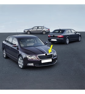 Skoda Superb 2009-2013 Ön Kaput Ucu Panjur Üst Çıtası 3T0853633