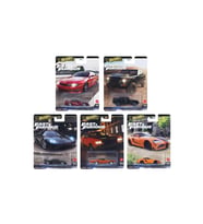Hot Wheels Premium Fast & Furious 5’Li Set – Nissan 240Sx, Lamborghini Lm002, Gr Supra 1:64