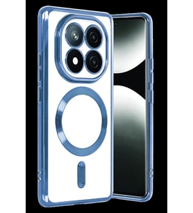Xiaomi Redmi Note 15 Pro 5G Uyumlu Kross Magneticsafe Kapak - Sierra Blue