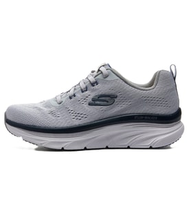 Skechers D'Lux Walker-Commuter Memory Foam Mens Walking Shoes Hafızalı Taban Erkek Yürüyüş Ayakkabısı Gri