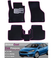 FORD FOCUS 3.5 (2015-2018) Uyumlu EVA Paspas Tam Set–Araca Özel,Su Geçirmez,Kolay Montaj