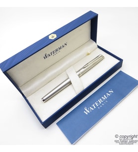 Waterman Hemisphere Mat Krom CT Dolma Kalem  İsme Özel Kalem  Hediye Kalem