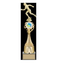 ODAK KUPA - Figürlü Kupalar - Atletizm Kadın Figürlü Kupalar FG-033 A - 44 cm
