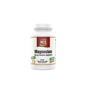Ncs Magnesium 200 Mg Malat Taurat Glisinat 90 Tablet (Renksiz)