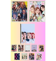Itzy Poster A3 2 Adet ,defter A4 1adet , Fotokart 9 Adet