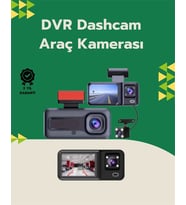 Tam Kapsamlı Araç Güvenliği: 3 Kameralı Full HD Kayıt Sistemi ile Ön, İç ve Arka Görüş