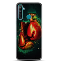 Realme 5i 5 Pro 6i 7 Pro 8 Kılıf Desemli Silikon Boks Eldiveni 1763
