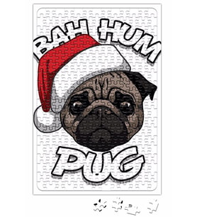 Bah Hum Pug Christmas Puzzle 240 Parça Yapboz