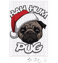 Bah Hum Pug Christmas Puzzle 240 Parça Yapboz