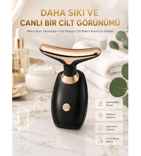 Mikro Akım Teknolojili, Taşınabilir Cilt Bakım Cihazı