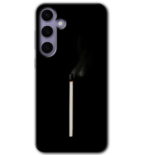 Galaxy S24 Plus Kılıf HD Desen Baskılı Kılıf - Sönmüş Kibrit