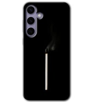 Galaxy S24 Plus Kılıf HD Desen Baskılı Kılıf - Sönmüş Kibrit