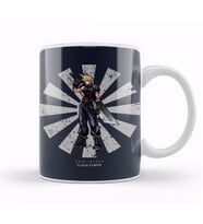 Cloud Strife Retro Japanese Final Fantasy Kupa Bardak Porselen