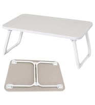 Sn-29691 Katlanabilir Laptop Masası Yatak Koltuk Üzeri Tepsisi Beyaz 60X40Cm