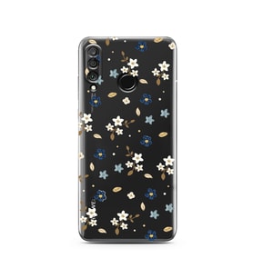 Huawei P30 Lite Uyumlu Baskılı Yumuşak Silikon Şeffaf Telefon Kılıfı