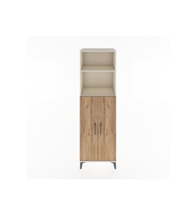 Hyperion Dolap 4 Raflı 2 Kapaklı 60x44x195 Aytaşı-Çam