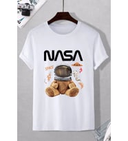 Nasa Baskılı Tasarım T-Shirt (STD)