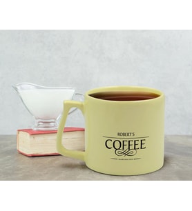 BK Gift Kişiye Özel İsimli Tarihli Pastel Sarı Middle Kupa Bardak, Arkadaşa Hediye, Ev Hediyesi, Doğum Günü Hediyesi, Ofis Hediyesi-2