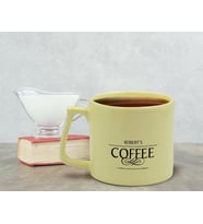 BK Gift Kişiye Özel İsimli Tarihli Pastel Sarı Middle Kupa Bardak, Arkadaşa Hediye, Ev Hediyesi, Doğum Günü Hediyesi, Ofis Hediyesi-2
