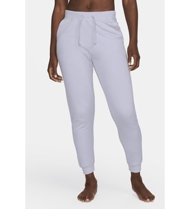 Nike Yoga Luxe 7/8 Fleece Soft Pants Purple Esnek Yumuşak Kadın Eşofman Altı Mor
