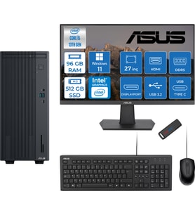 Asus Expertcenter P500MV Intel Core I5-13420H 96GB Ddr5 512GB SSD WIN11PRO 100Hz 27" IPS Mon. Minitower Masaüstü Bilgisayar WC5136216512B0DW32+Zettausbbellek