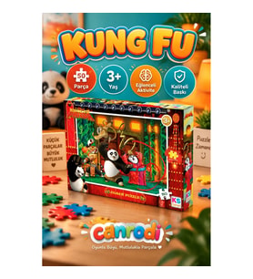 KS Games Kung Fu Panda 50 Parça Çocuk Puzzle – 48 x 34 cm