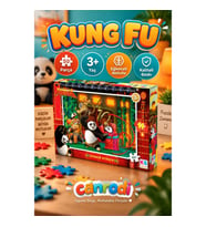 KS Games Kung Fu Panda 50 Parça Çocuk Puzzle – 48 x 34 cm